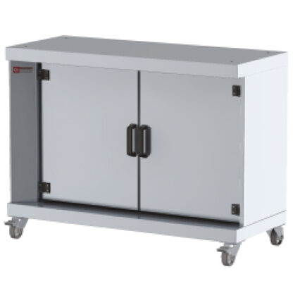 Cupboard with wheels
