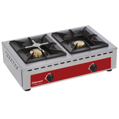 Table range - 2 burners (7+5 kW)