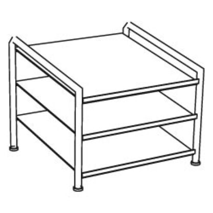 Glass hold unit, 3 levels