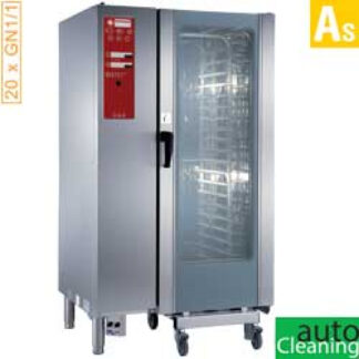 Gas oven boiler steam and convection 20x GN1/1 + Cleaning
