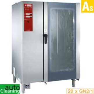 Gas oven boiler steam and convection 20x GN2/1+ Cleaning