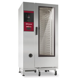 Electric oven direct steam and convection, 20xGN1/1+cleaning
