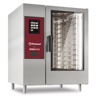 Electric oven "TOUCH" boiler steam and convection 10xGN1/1+ Cleaning