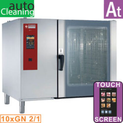 Electric oven "TOUCH" boiler steam and convection 10xGN2/1+ Cleaning