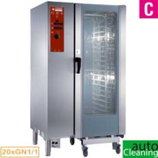 Gas oven direct steam and convection 20x GN1/1 + Cleaning - AGA