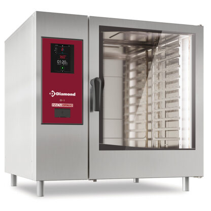 Electric oven "TOUCH" direct steam and convection 12xGN2/1+ Cleaning