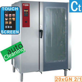 Electric oven "TOUCH" boiler steam and convection 20xGN2/1+ Cleaning
