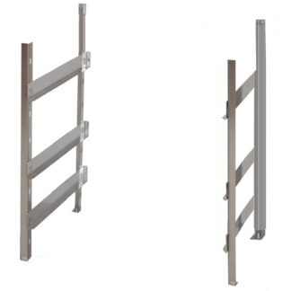 Structure for plates, 8 levels, for undercarriage