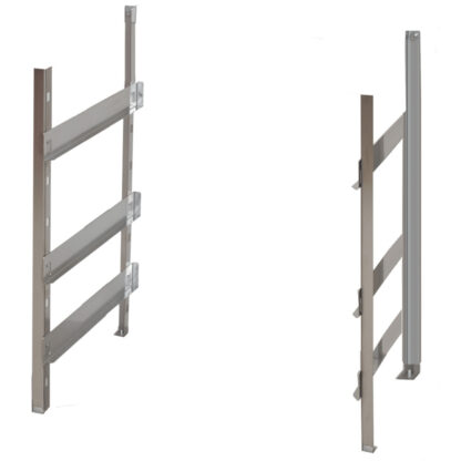 Structure for plates, 8 levels, for undercarriage