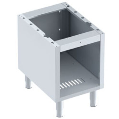 Open undercarriage for grill, 1/2 module