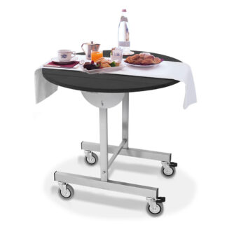 Service table Ã˜ 800 mm, room service