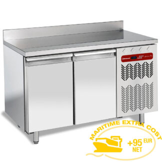 Ventilated "wall" cooling table, 2 doors GN 1/1, 260 Lit. group on the left