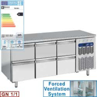 Refrigerated table set