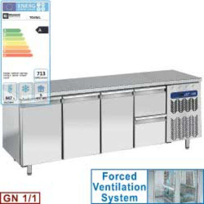 Refrigerated table set