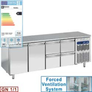 Refrigerated table set
