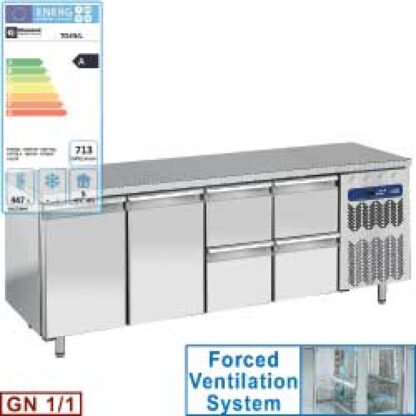 Refrigerated table set
