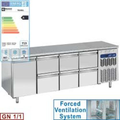 Refrigerated table set
