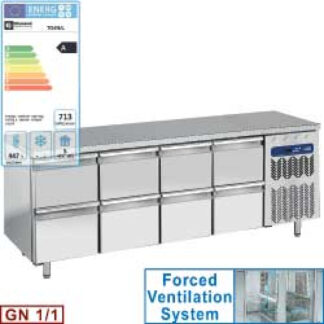Refrigerated table set