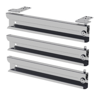 Option kit of 3 drawers: "built-in" key lock (3 pieces)