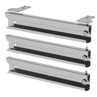 Option kit of 3 drawers: "built-in" key lock (3 pieces)