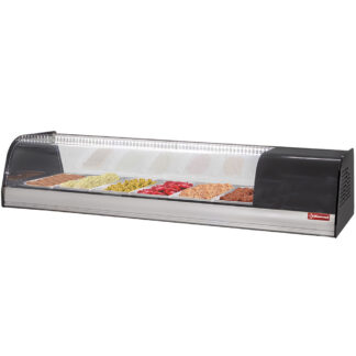 Refrigerated display for tapas, 6x GN 1/3 - 40 mm (included)