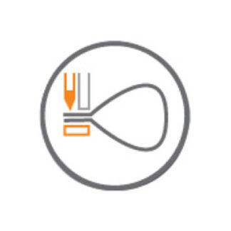 Simple soldering with cut-off