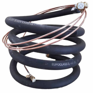Option : Pre-charged tubes and electric cable   10M ( form 1)