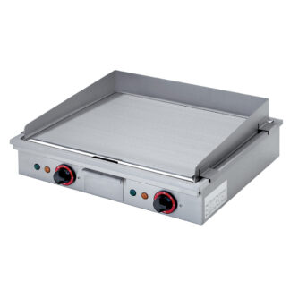 Electric "Teppanyaki" plate, 2 areas (2x 2,7 kW), for the table