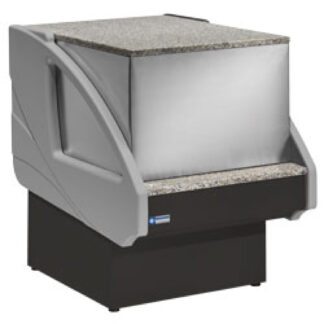 Cashier section 700 mm  - GREY/BLACK