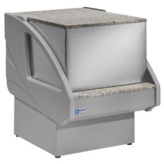 Cashier section 700 mm  - GREY