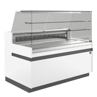 Display counter EN & GN, high window, ventilated, without storage space