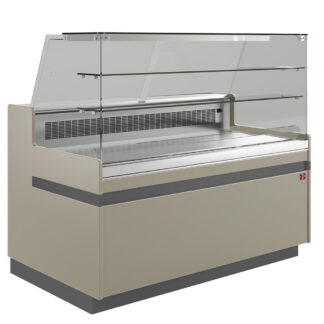 Display counter EN & GN, high window, ventilated, without storage space