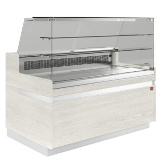 Display counter EN & GN, high window, ventilated, without storage space