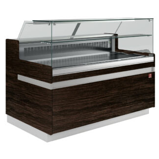 Refrigerated display counter EN & GN, low window, ventilated, without reserve
