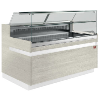 Refrigerated display counter EN & GN, low window, ventilated, without reserve