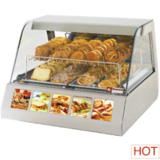 Ventilated warm display 2x GN 1/1