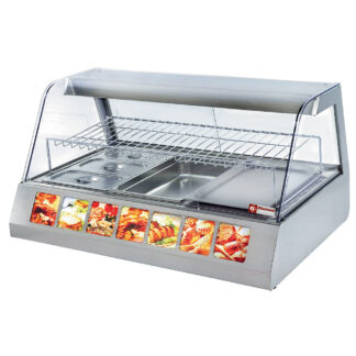 Ventilated warm display 3x GN 1/1