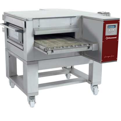 Ventilated ovens with heat transition electric, width 500  mm