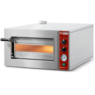 Electric pizza-oven Ã˜ 420 mm, chamber 420x420xh144 mm