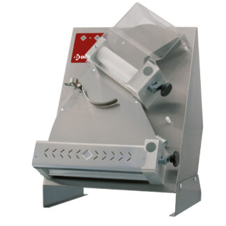 Pizza roller Ã˜ 420 mm, 2 rollers, in stainless steel